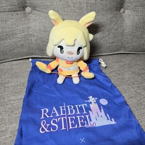 MAKESHIP, Dancer Rabbit Plushie, Rabbit And Steel LE 1350, NWT